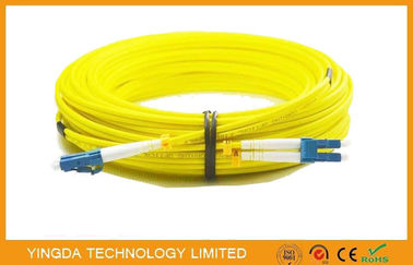 Αγορά LC/διπλό σκοινί 2.0mm μπαλωμάτων οπτικών ινών UPC LC/UPC SM με το συνδετήρα Zipcord ηλεκτρονική κατασκευή