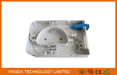 Αγορά FTTH τοιχώματος Box 2 Port Fiber Optic Τερματισμός Box SC LC Duplex οθόνη ινών ηλεκτρονική κατασκευή