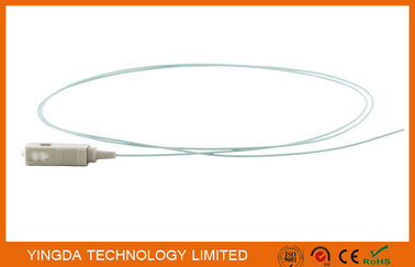 Αγορά Sc OM3 10Gigabit Aqua 50/125um ίνα 0.9mm πλεξίδων οπτικών ινών 2 μέτρων LSZH G657A1 Mulitmode ηλεκτρονική κατασκευή