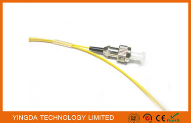 Αγορά Singlemode 0.9mm οπτικών ινών πλεξίδων FC PVC G652D καλωδίων χρώματος 1meter κίτρινο ηλεκτρονική κατασκευή