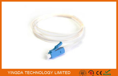 Αγορά Πλεξίδες LC/UPC SM SX 1.5M, πλεξίδες LC 1.5 Mtrs 900um οπτικών ινών άσπρος σφιχτός απομονωτής ηλεκτρονική κατασκευή