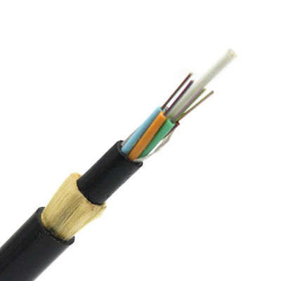 100M Span Optical Fiber Cable 48 Cores All Dielectric Self Supporting Power ADSS