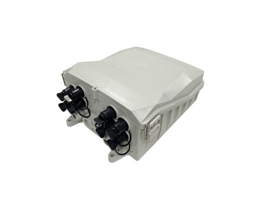 YINGDA CTO-8L Fiber Optic Splitter Box 8Port με στρογγυλές θύρες καλωδίων, προσαρμογέα SC Opti-Tap