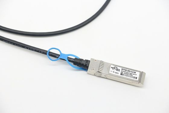 Λιγοκατάβλητες λύσεις 25GBASE SFP28 DAC καλώδιο 3μέτρων Παθητικό Δίδυμο Αξονικό Καλώδιο Για 25G Ethernet