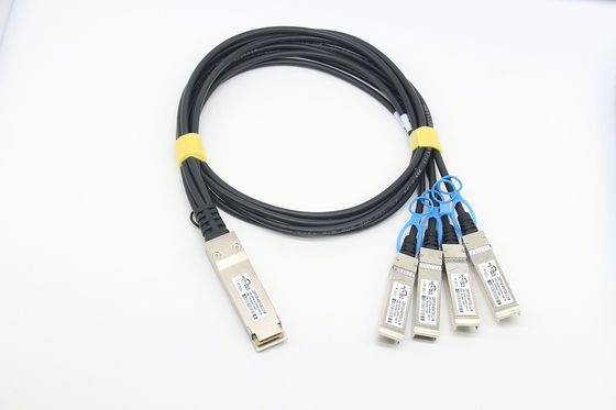 100G QSFP28 έως 4x25G SFP28 DAC Twinax Cable Direct Attach Copper Material συμβατό με το Cisco
