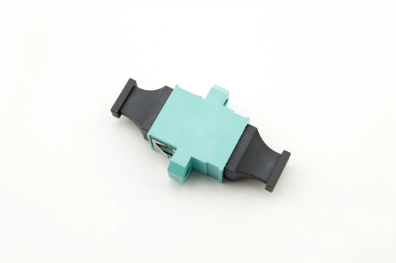 MPO Adapter OM3 MM Low Loss Quick Optical Adapter Auqa For Data Center Docking System